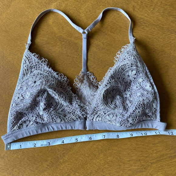 Lace Front Closure Racerback Bra - Picture 11 of 11